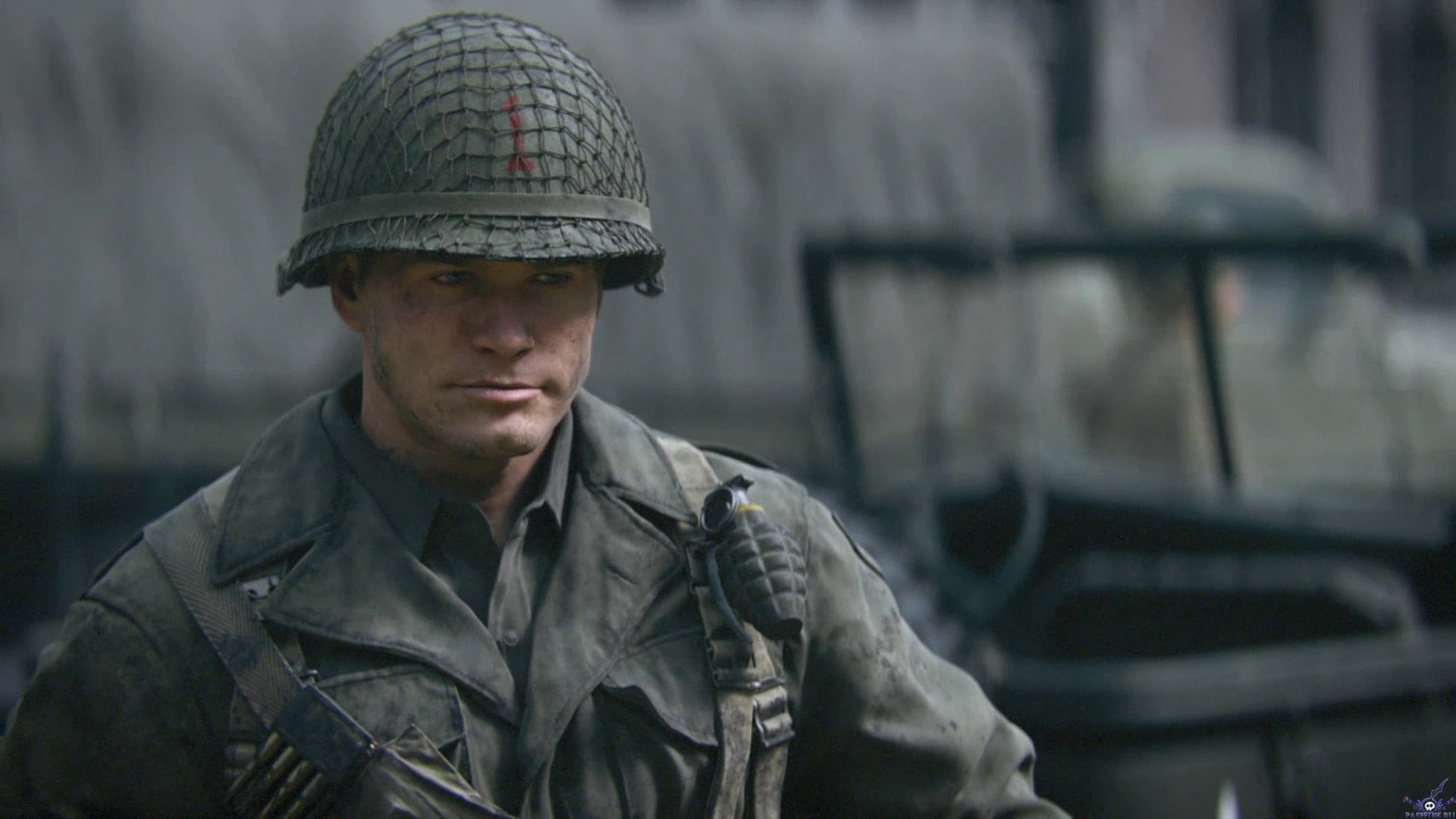 Скриншоты к видео PC 6 Call of Duty: WWII - Побочный ущерб.