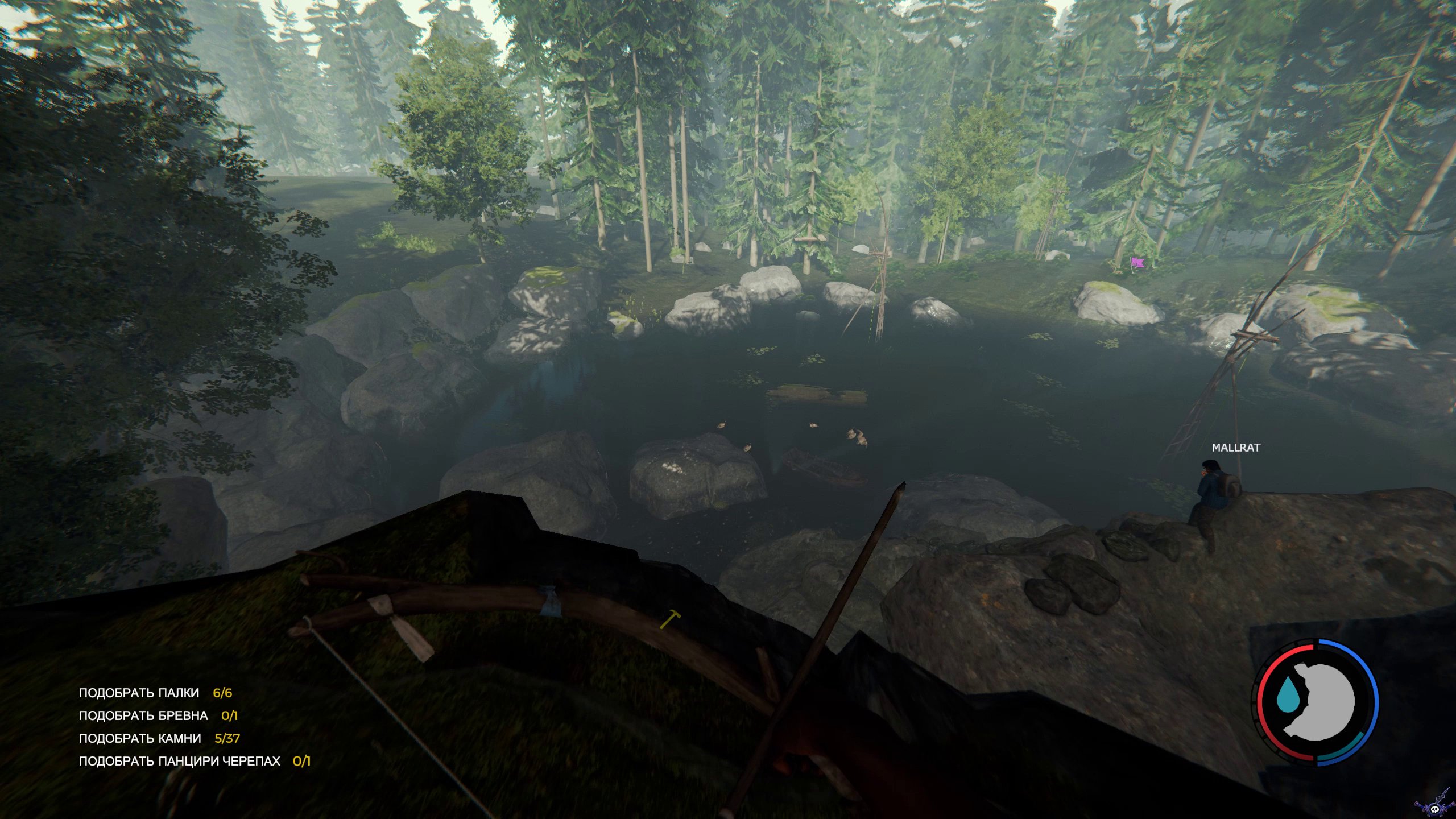 pc-16-the-forest-co-op---razbili-novyy-lager-na-ozere