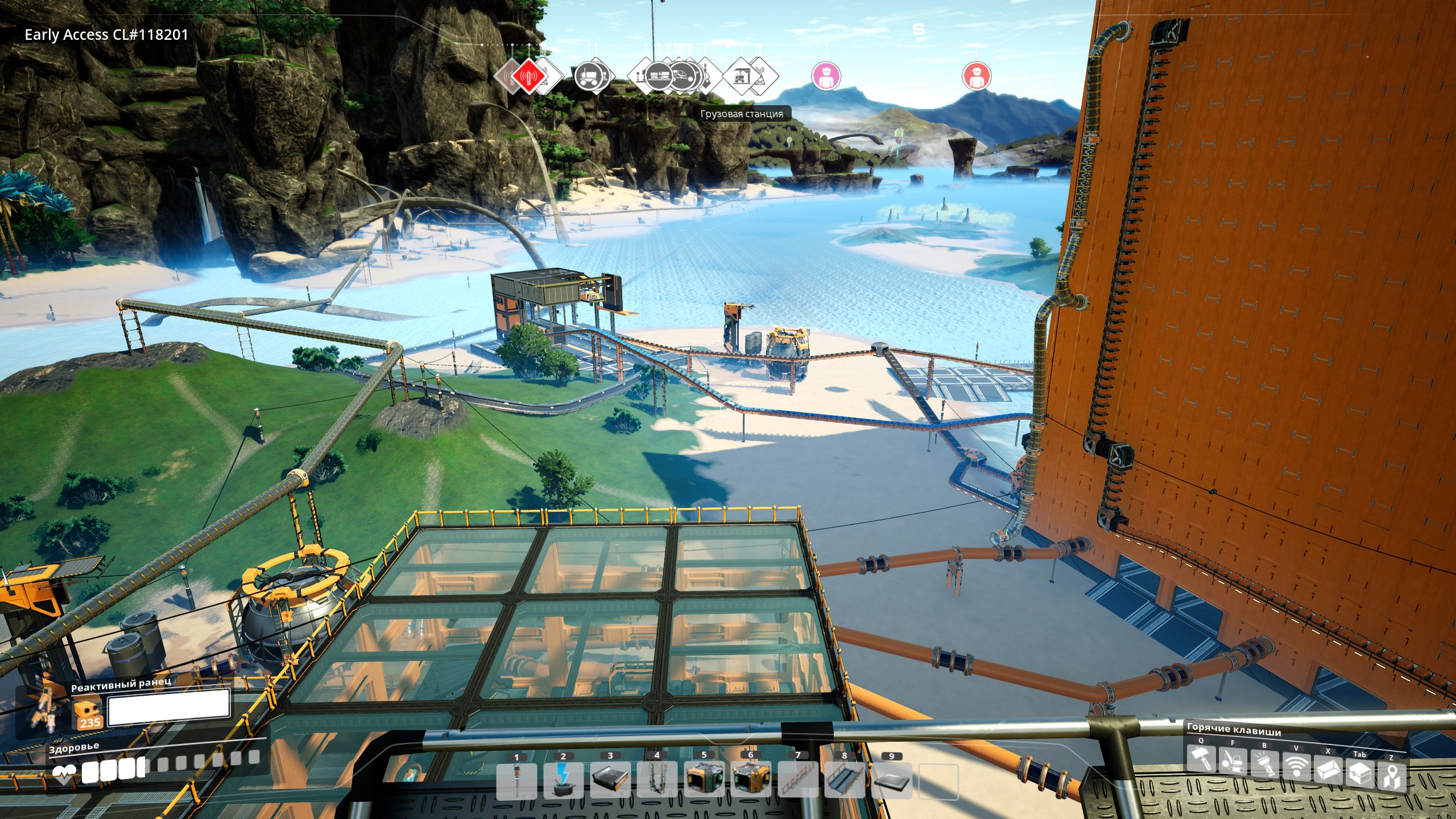 pc-54-satisfactory-v030-co-op---postavili-vyshku-svyazi-na-neftezavode