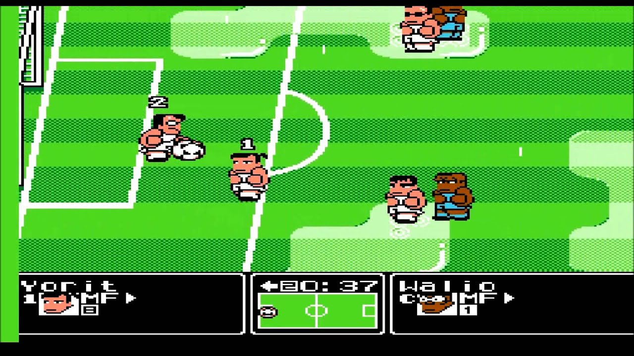 Dendy] [1] Techno - Kunio-kun no Nekketsu Soccer League - Game.Pasifik.RU